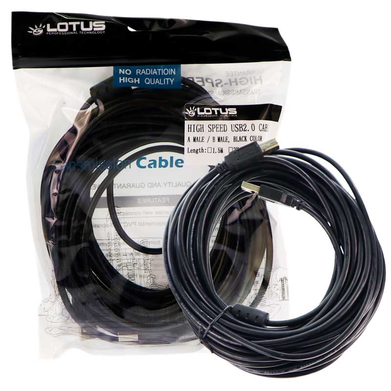 کابل پرینتر Lotus 10m