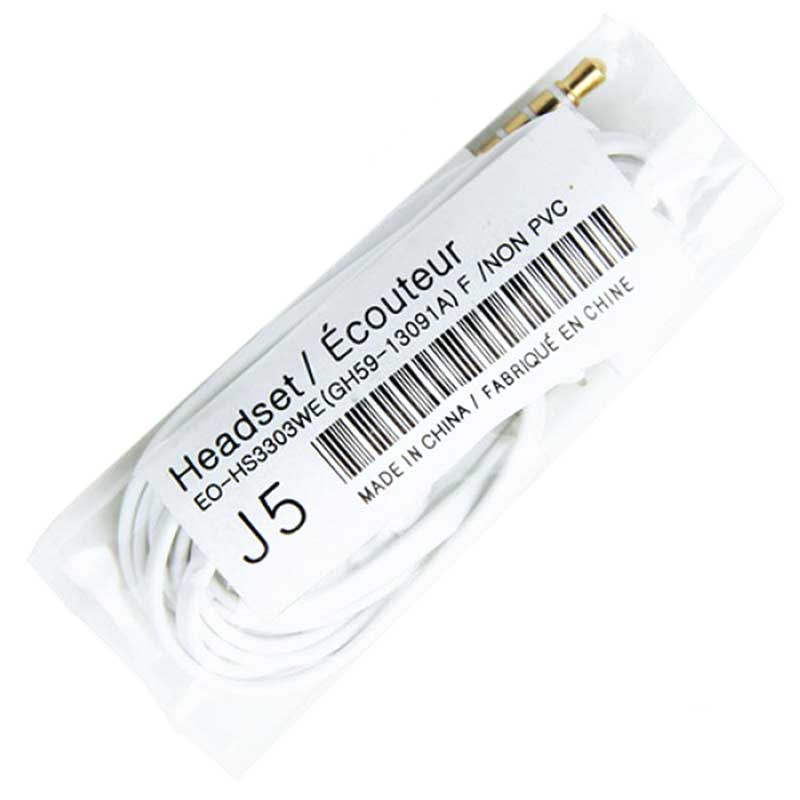 هندزفری Samsung J5 پک دار