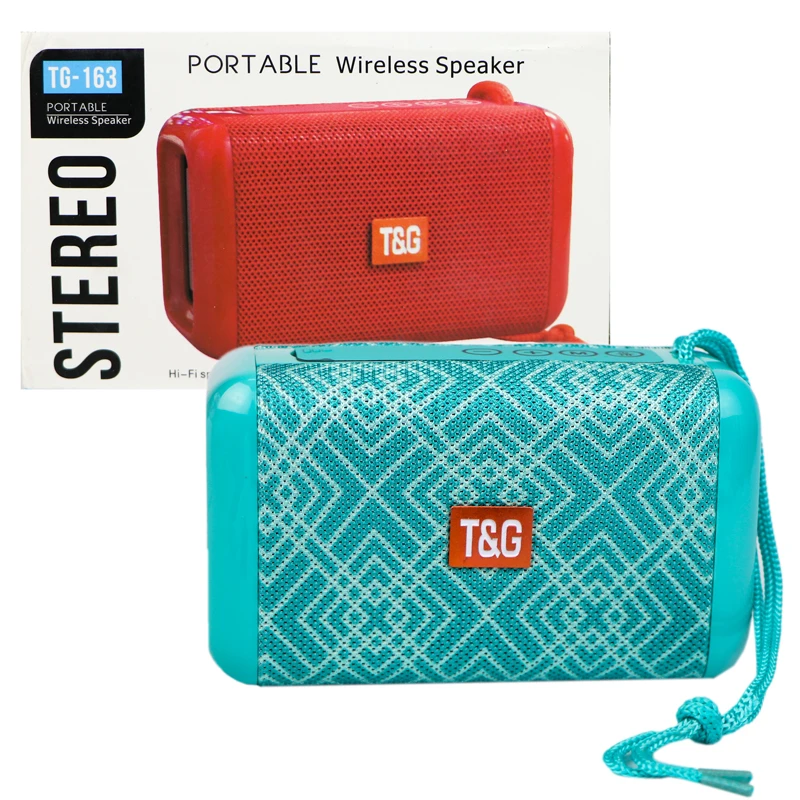 اسپیکر بلوتوثی رم و فلش خور T&G TG-163