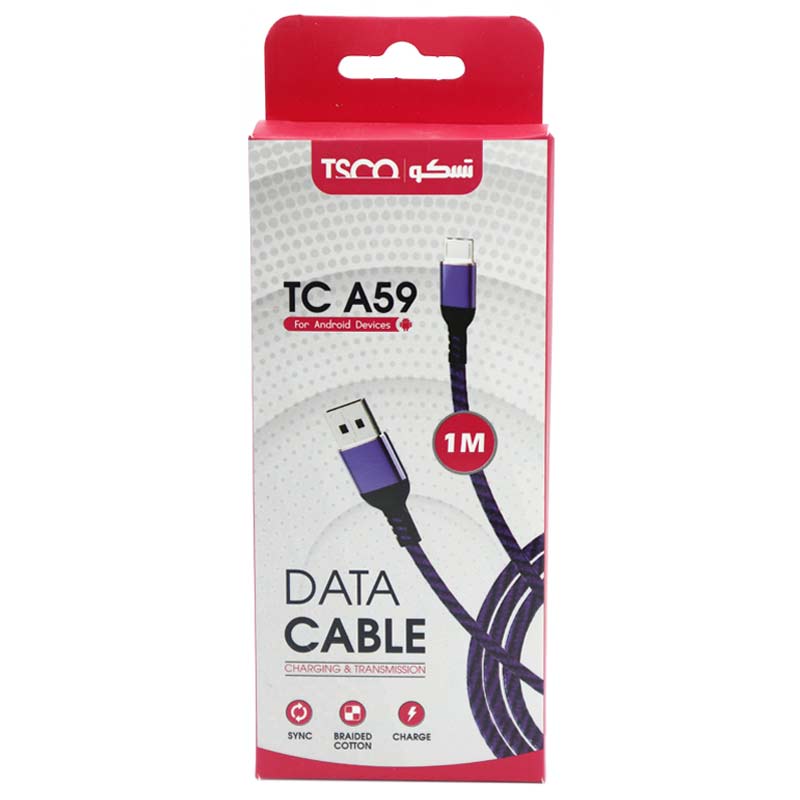 کابل میکرو یو اس بی کنفی TSCO TC A59 1m