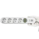 چهار راهی برق TSCO TPS 548U + چهار پورت USB