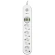 چهار راهی برق TSCO TPS 548U + چهار پورت USB