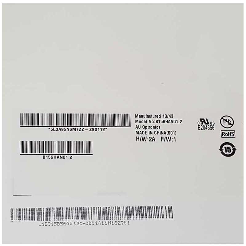 LCD و تاچ لپ تاپ ایسر Aspire V7-582PG با قاب مشکی 30 پین Full HD
