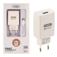شارژر فست شارژ Tranyoo SE4 3.6A + کابل میکرو یو اس بی