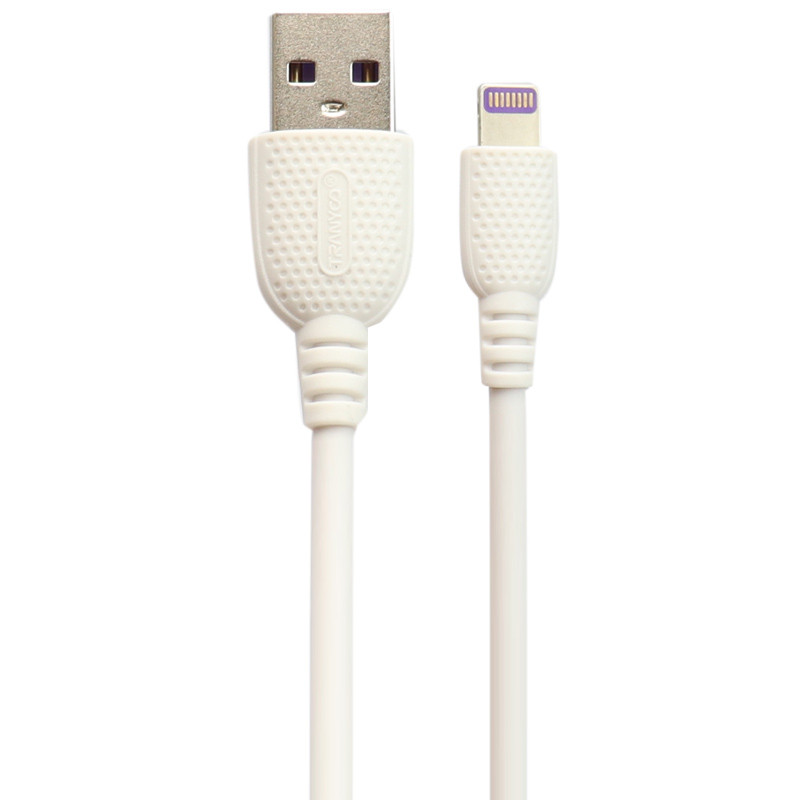 کابل آیفونی فست شارژ Tranyoo X4-I 5A 1.5m