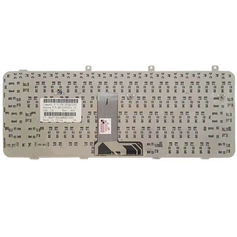کیبورد لپ تاپ HP Pavilion DV3-1000  اینتر کوچک - بژ