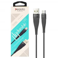 کابل تایپ سی Yesido CA-12 2.4A 1m روکش دار