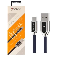 کابل Yesido CA-15 2.4A Type-C 1.2m روکش دار