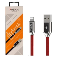 کابل آیفونی Yesido CA-15 2.4A 1.2m روکش دار