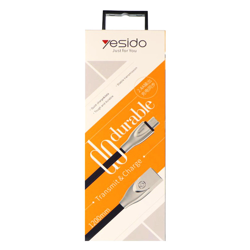 کابل میکرو یو اس بی Yesido CA-16 2.4A 1.2m
