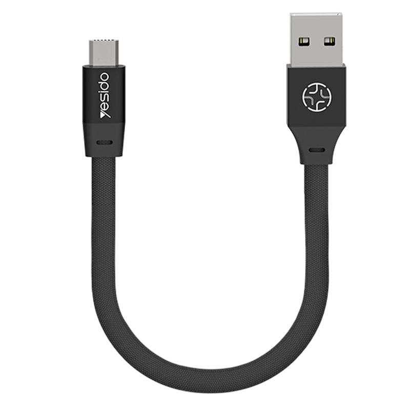 کابل میکرو یو اس بی Yesido CA17 2.4A 30cm روکش دار