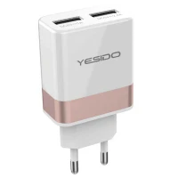شارژر دیواری Yesido YC01 2.4A