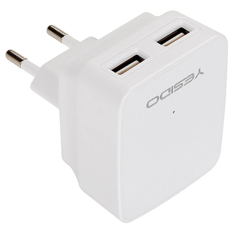 شارژر دیواری 12 وات یسیدو YC02 2.4A