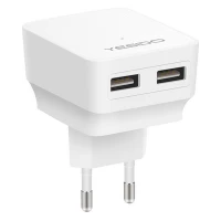 کلگی فست شارژ Yesido YC02 2Port 2.4A 12W