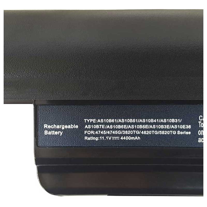باتری لپ تاپ Acer Aspire 3820-4820-6Cell مشکی