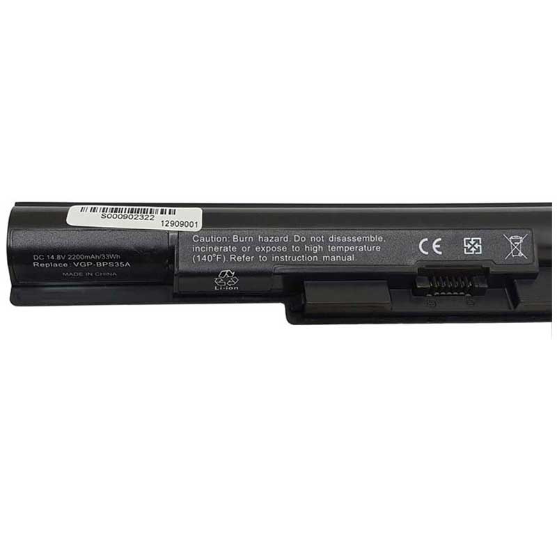 باتری لپ تاپ سونی SONY BPS35-6Cell مشکی