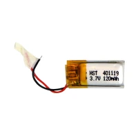 باتری لیتیوم 120mAh 22*11*3mm 401119