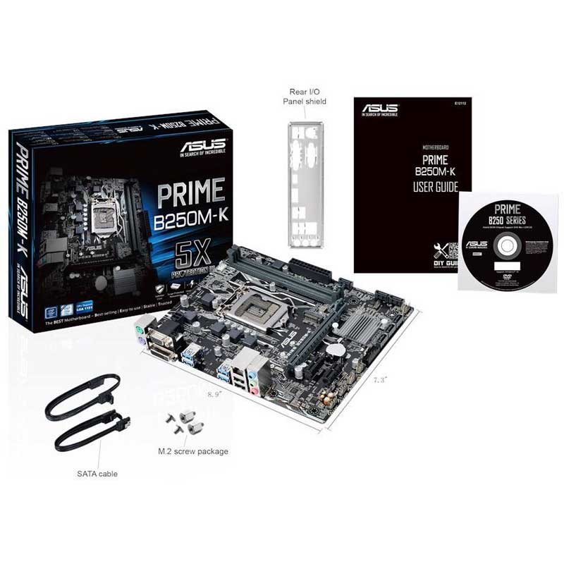مادربرد ایسوس PRIME B250M-K DDR4