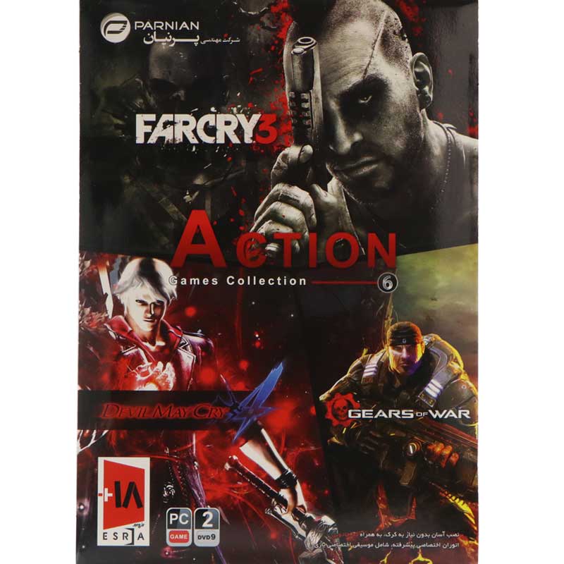 Action Games Collection 6 PC 2DVD9 پرنیان