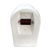 دوشاخه برق ارت دار کلید دار آرتین Artin