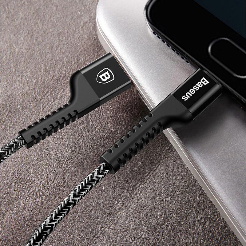 کابل کنفی Baseus Anti-Break CATZJ-B01 Type-C 2A 1.5m