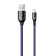 کابل کنفی آیفونی Baseus C-Shaped CALCD 2.4A 1m