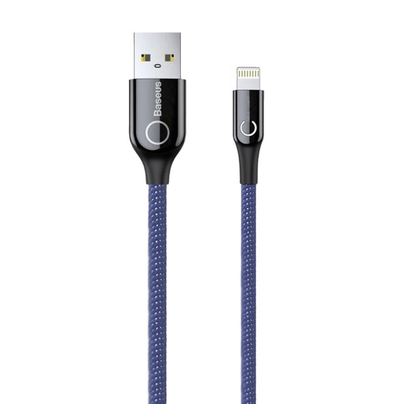 کابل کنفی آیفونی Baseus C-Shaped CALCD 2.4A 1m