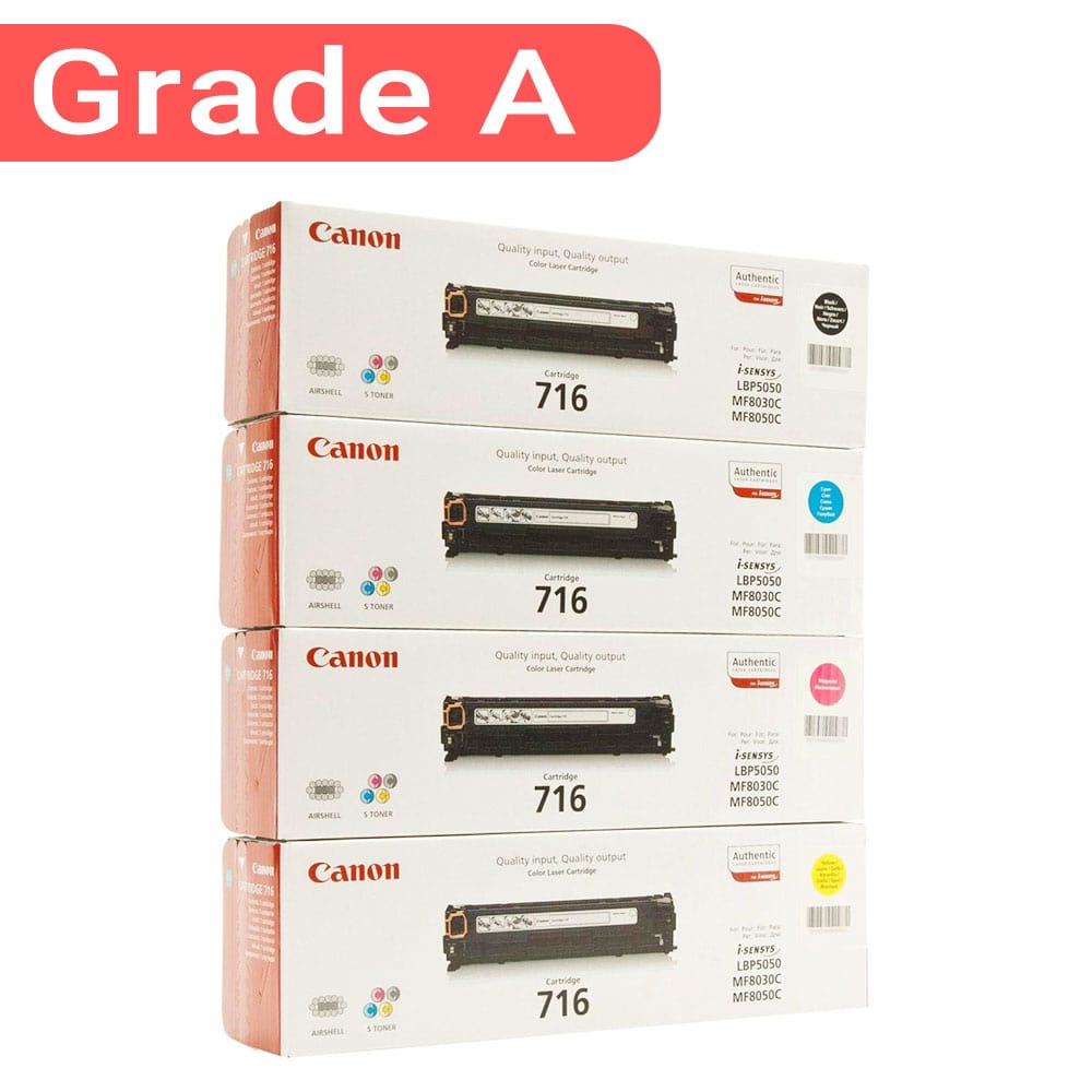 کارتریج لیزری رنگی Canon 716 بسته ۴ عددی