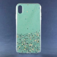 قاب اکلیلی طرح آکواریومی iPhone XS Max سبز