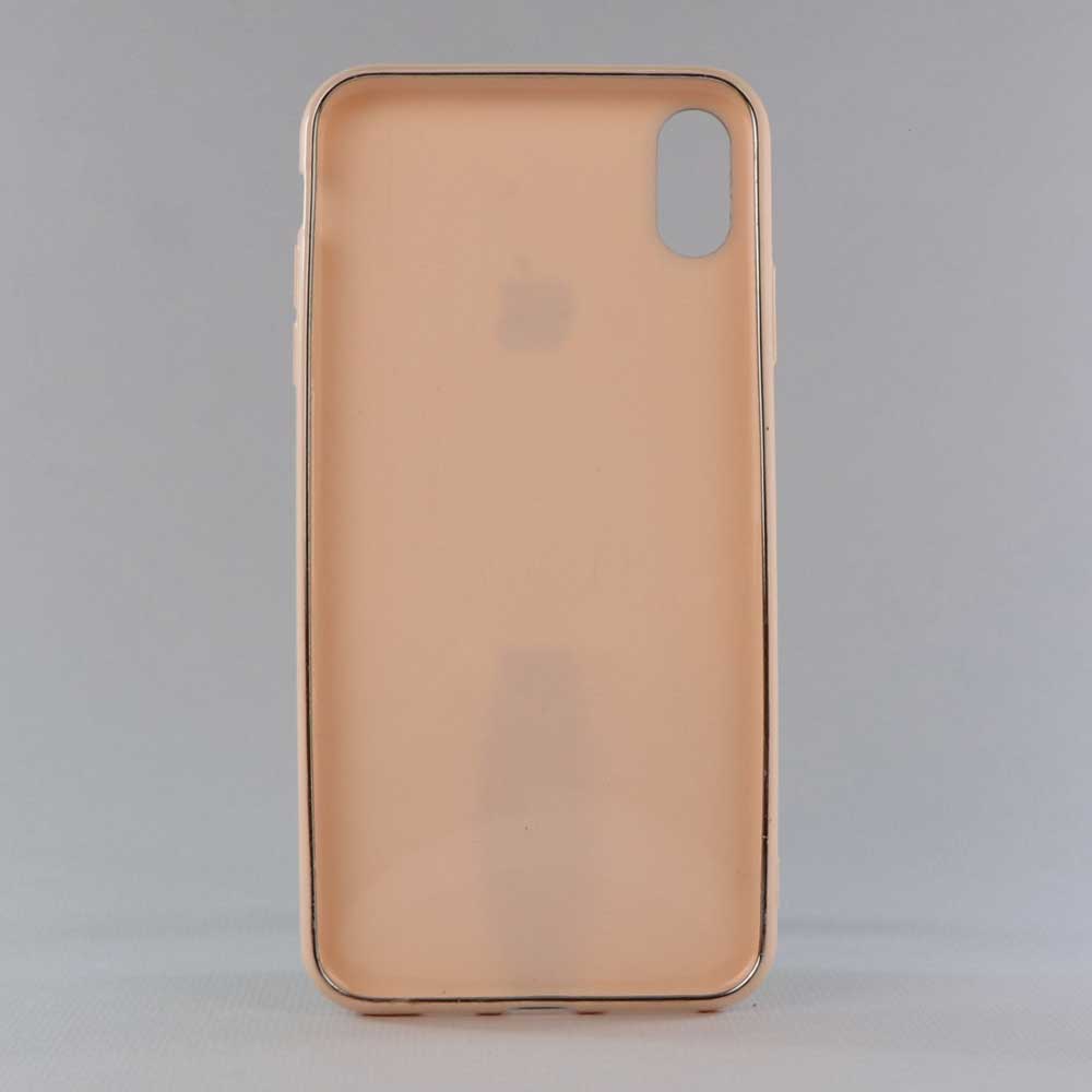 قاب ژله ای براق iPhone XS Max رزگلد