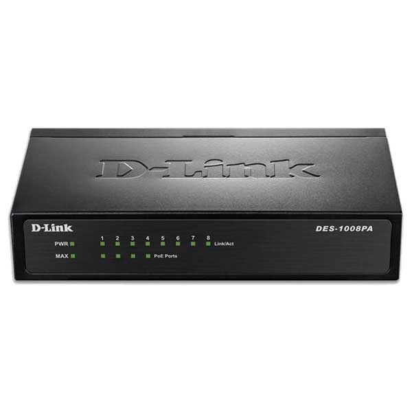سوییچ D-Link DES-1008PA 8Port + 4 PoE Ports