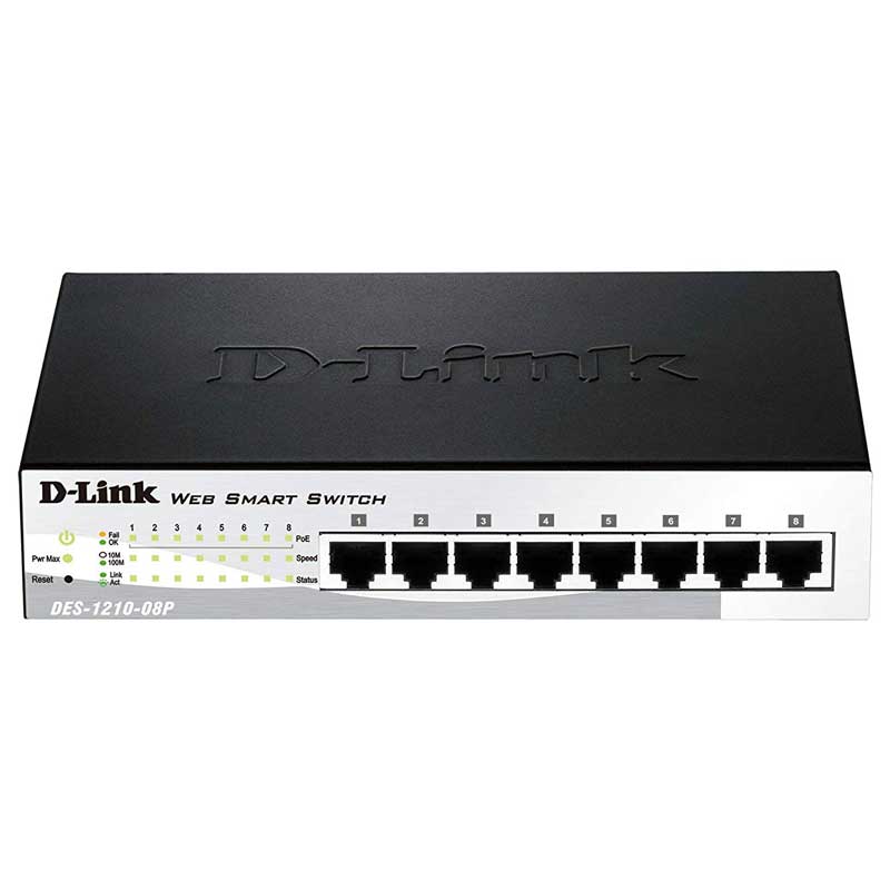 سوییچ D-Link DES-1210-08p