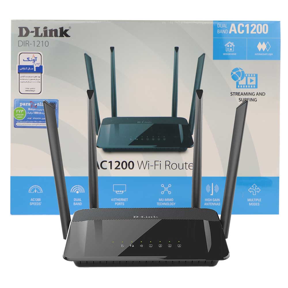 روتر D-Link DIR-1210 AC1200