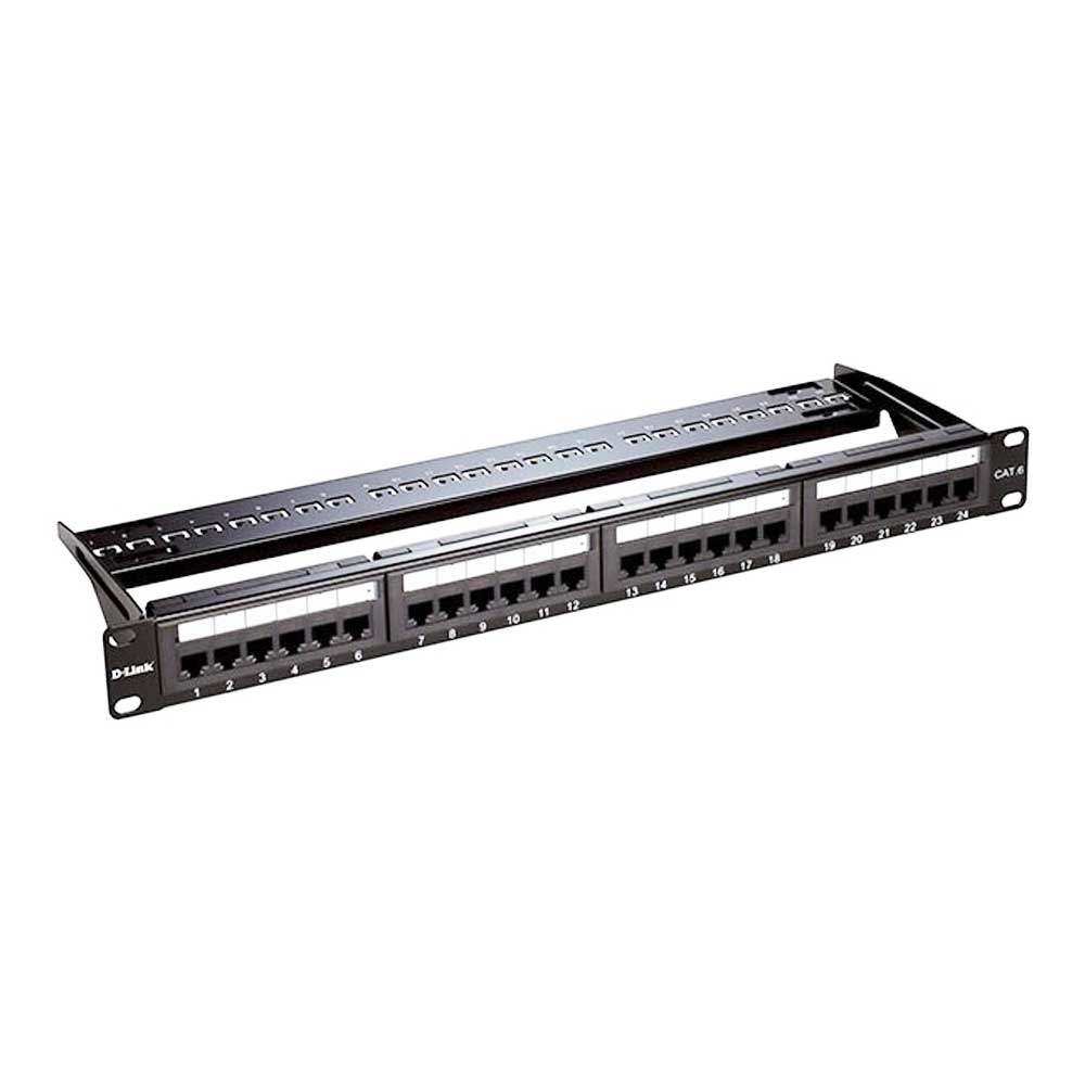 پچ پنل لودد 24 پورت D-Link K241 CAT6 UTP