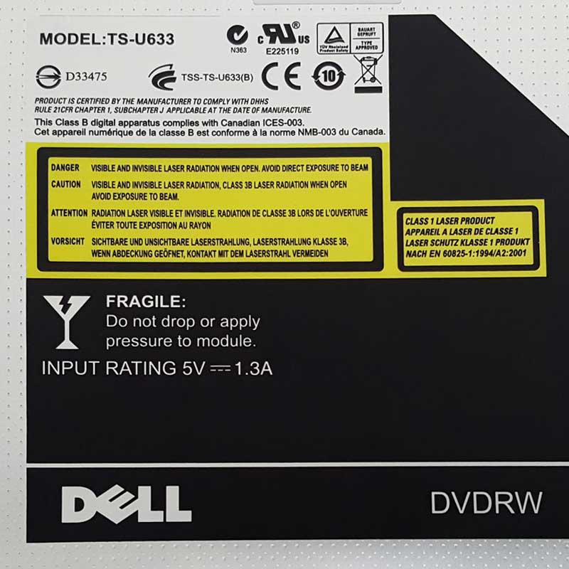 DVD رایتر لپ تاپ DELL Superslim 9.5mm Latitude E6400