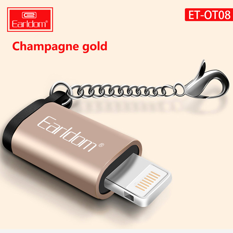 تبدیل Earldom ET-OT08 OTG MicroUSB To Lightning