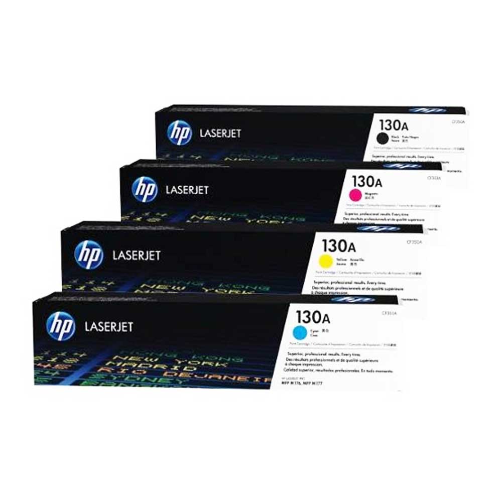کارتریج لیزری رنگی HP 130A بسته 4 عددی