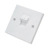 فیس پلیت تک پورت 45 درجه K-net 1126