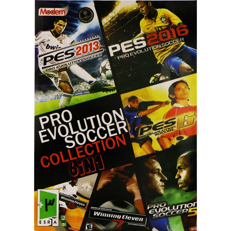 PES Collection 6in1 PC 2DVD5 مدرن