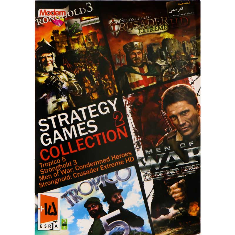 Strategy Game Collection 2 PC 2DVD5 مدرن