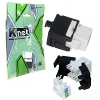 کیستون جک قفلی 180 درجه K-net KP-N1084 Cat6