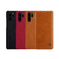 کیف چرمی اورجینال QIN نیلکین Huawei P30 Pro