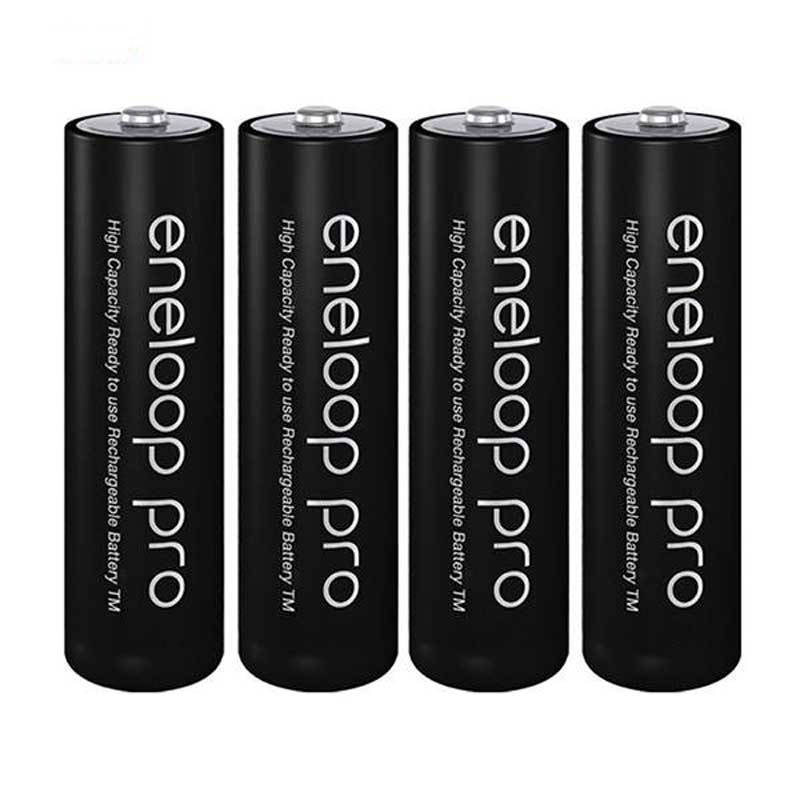باتری قلمی 4تایی شارژی Panasonic Eneloop Pro BK-3HDE بسته 3 عددی
