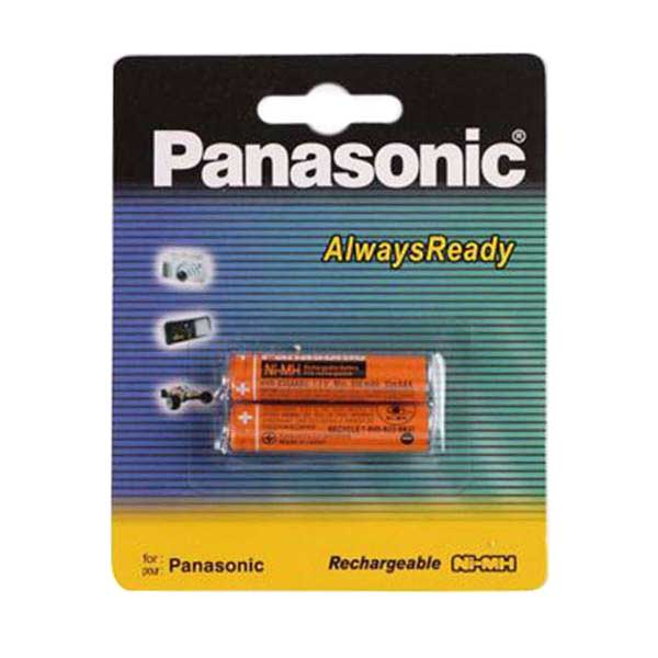 باتری 2 تایی نیم قلمی شارژی Panasonic HHR-3MRT بسته 6 عددی