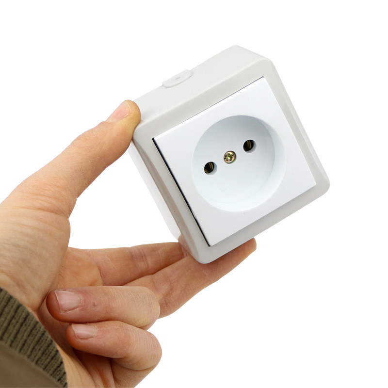 پریز روکار بدون ارت پارت الکتریک Part Electric PE4044
