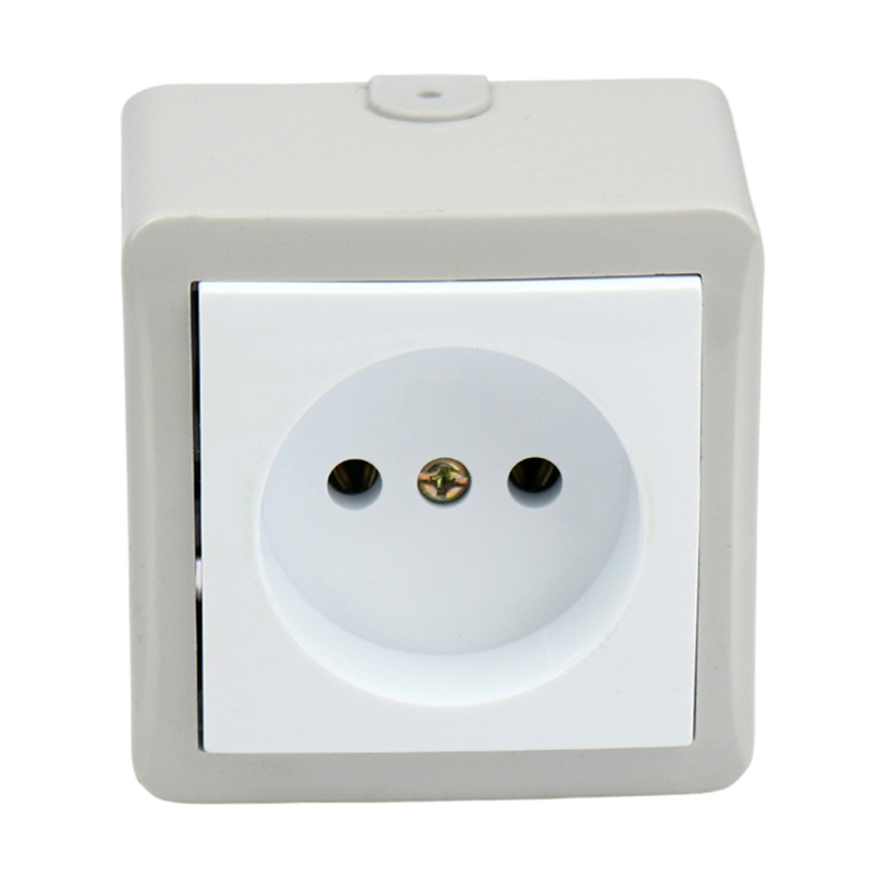 پریز روکار بدون ارت پارت الکتریک Part Electric PE4044