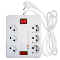 محافظ برق صوتی تصویری 6 خانه پارت الکتریک PE2160 با کابل 5 متری