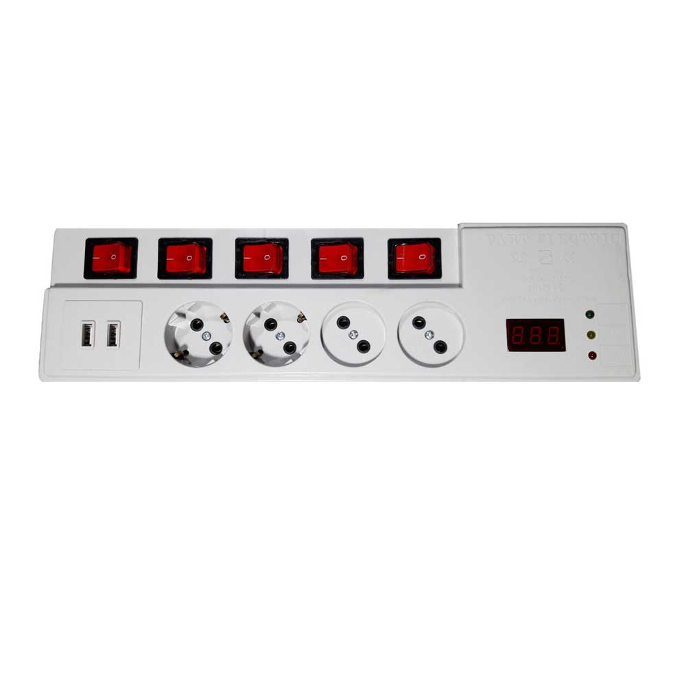محافظ دیجیتال USB دار پارت الکتریک با کابل 1٫8متری مدل PE5203