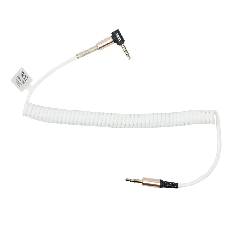 کابل فنری TSCO TC 86 AUX 1.8m یکسر L