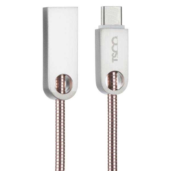 کابل TSCO TC 95 Type-C 1m روکش فلزی